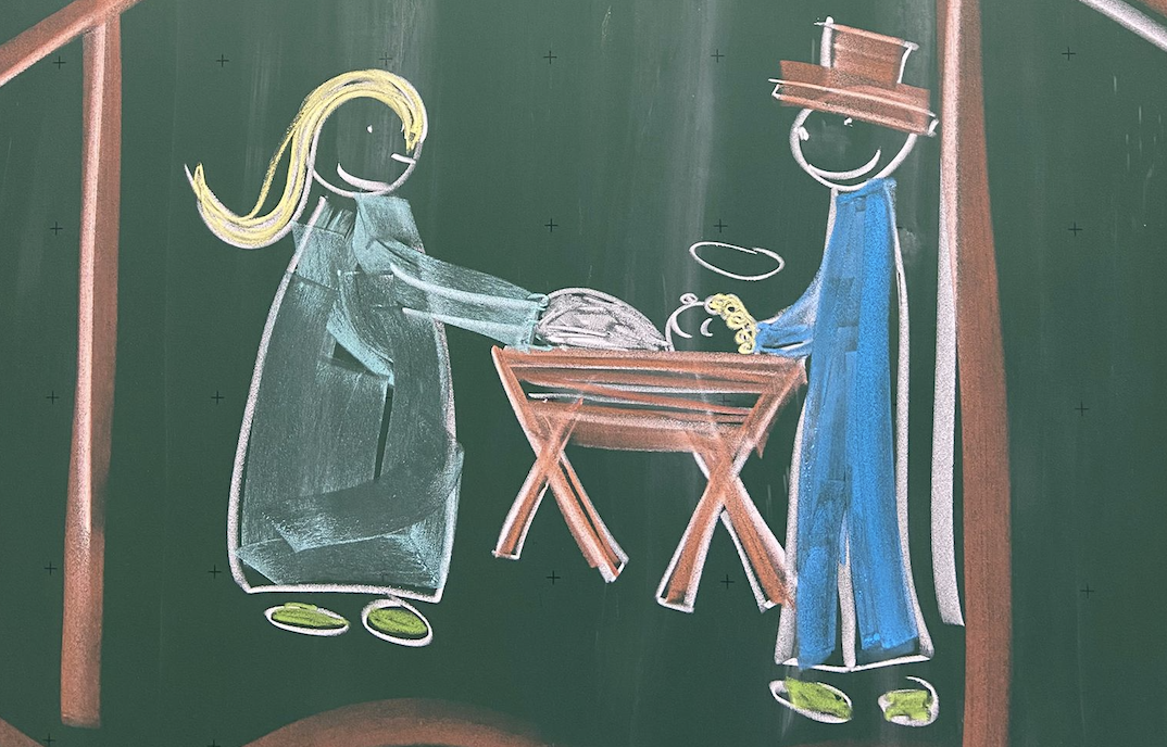 Mal-Wettbewerb für die diesjährige Weihnachtspostkarte der Schule!